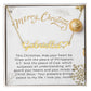 Personalised Name Necklace For Mom ~Philippians 4:7~ (Heart)
