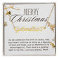 Personalised Name Necklace For Mom ~Matthew 5:16~ (Heart)