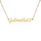Personalised Name Necklace For Daughter ~Psalm 127:3~ (Heart)