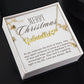 Personalised Name Necklace For Mom ~Matthew 5:16~ (Heart)