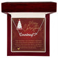 Personalised Name Necklace For Wife ~Ephesians 5:25~ (Heart)