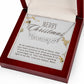 Personalised Name Necklace For Mom ~Matthew 5:16~ (Heart)