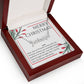 Personalised Name Necklace For Mom ~Proverbs 31~ (Heart)