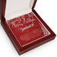 Personalised Name Necklace For Mom ~Proverbs 31:28~ (Heart)