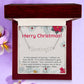 Personalised Name Necklace For Mom ~Acts 20:35~ (Heart)