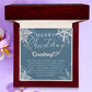 Personalised Name Necklace For Wife ~Psalm 91:1-2~ (Heart)