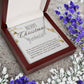 Personalised Name Necklace For Mom ~Matthew 5:16~ (Heart)