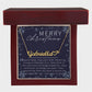 Personalised Name Necklace For Mom ~Hebrews 11:1~ (Heart)