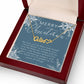 Personalised Name Necklace For Wife ~Psalm 91:1-2~ (Heart)