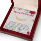 Personalised Name Necklace For Mom ~Acts 20:35~ (Heart)