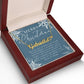 Personalised Name Necklace For Wife ~Psalm 91:1-2~ (Heart)