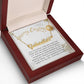Personalised Name Necklace For Mom ~Philippians 4:7~ (Heart)