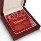 Personalised Name Necklace For Mom ~Proverbs 31:28~ (Heart)