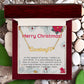 Personalised Name Necklace For Mom ~Acts 20:35~ (Heart)