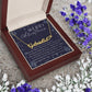 Personalised Name Necklace For Mom ~Hebrews 11:1~ (Heart)
