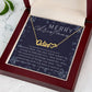 Personalised Name Necklace For Mom ~Hebrews 11:1~ (Heart)