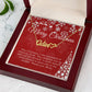 Personalised Name Necklace For Mom ~Proverbs 31:28~ (Heart)