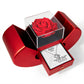 My Heart Trusts In Him (Psalm 28:7) | Love Knot Necklace in Red Heart Rose Box