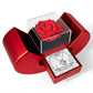 He Heals Your Diseases (Psalm 103:3) | Love Knot Necklace in Red Heart Rose Box