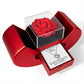 My Grace Is Sufficient (2 Corinthians 12:9) |  Love Knot Necklace in Red Heart Rose Box