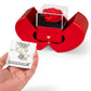 He Will Restore To You The Years (Joel 2:25) | Love Knot Necklace in Red Heart Rose Box