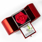 Your Healing Shall Spring Forth (Isaiah 58:8) | Love Knot Necklace in Red Heart Rose Box