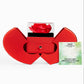 Peace I Leave With You (John 14:27) | Love Knot Necklace in Red Heart Rose Box