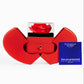 My Strength and My Shield (Psalm 28:7) | Love Knot Necklace in Red Heart Rose Box