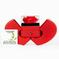 Your Healing Shall Spring Forth (Isaiah 58:8) | Love Knot Necklace in Red Heart Rose Box