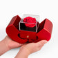 We Walk By Faith, Not By Sight (2 Corinthians 5:7) | Love Knot Necklace in Red Heart Rose Box