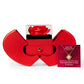 Took Our Infirmities (Matthew :17) | Love Knot Necklace in Red Heart Rose Box
