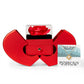 Faith Moves Mountains (Matthew 17:20) | Love Knot Necklace in Red Heart Rose Box