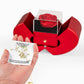 He Will Restore To You The Years (Joel 2:25) | Love Knot Necklace in Red Heart Rose Box