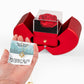 Faith Moves Mountains (Matthew 17:20) | Love Knot Necklace in Red Heart Rose Box