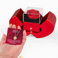 Took Our Infirmities (Matthew :17) | Love Knot Necklace in Red Heart Rose Box
