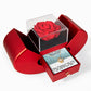 Faith Moves Mountains (Matthew 17:20) | Love Knot Necklace in Red Heart Rose Box
