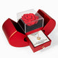 Hope Does Not Disappoint (Romans 5:5) | Love Knot Necklace in Red Heart Rose Box