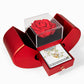 He Will Restore To You The Years (Joel 2:25) | Love Knot Necklace in Red Heart Rose Box