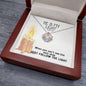 He Is My Light (Psalm 27:1) | Crown Pendant Necklace, A Royal Identity in Christ