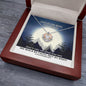 We Walk By Faith, Not By Sight (2 Corinthians 5:7) | Crown Pendant Necklace, A Royal Identity in Christ