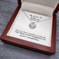 My Grace Is Sufficient (2 Corinthians 12:9) | Crown Pendant Necklace, A Royal Identity in Christ