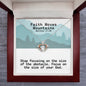 Faith Moves Mountains (Matthew 17:20) | Crown Pendant Necklace, A Royal Identity in Christ