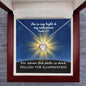 He Is My Light & My Salvation (Psalm 27:1) | Crown Pendant Necklace, A Royal Identity in Christ