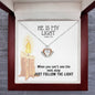 He Is My Light (Psalm 27:1) | Crown Pendant Necklace, A Royal Identity in Christ