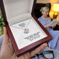 My Heart Trusts In Him (Psalm 28:7) | Crown Pendant Necklace, A Royal Identity in Christ