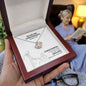Be Kind And Compassionate (Ephesians 4:32) | Crown Pendant Necklace, A Royal Identity in Christ