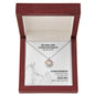 Be Kind And Compassionate (Ephesians 4:32) | Crown Pendant Necklace, A Royal Identity in Christ