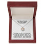 He Gives Power To The Faint (Isaiah 40:29) | Crown Pendant Necklace, A Royal Identity in Christ