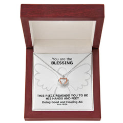 Doing Good And Healing All (Acts 10:38) | Crown Pendant Necklace, A Royal Identity in Christ