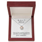 My Grace Is Sufficient (2 Corinthians 12:9) | Crown Pendant Necklace, A Royal Identity in Christ